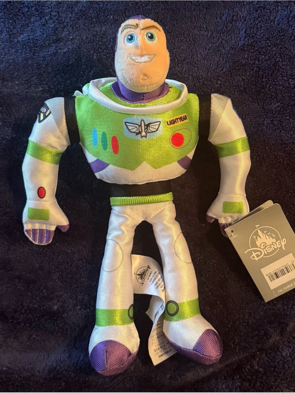 Disney Pixar 11” Buzz Lightyear Plush Figure Toy, *NWT*